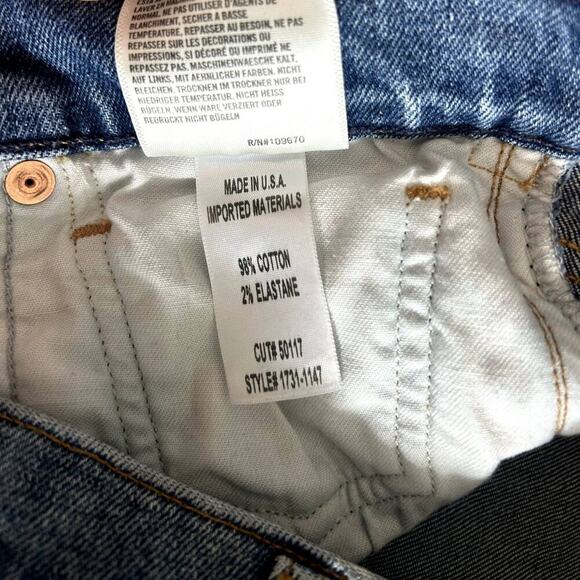 EUC Citizens of Humanity Charlotte High Rise Straight Jeans Taboo Wash Size 27 - Picture 15 of 16